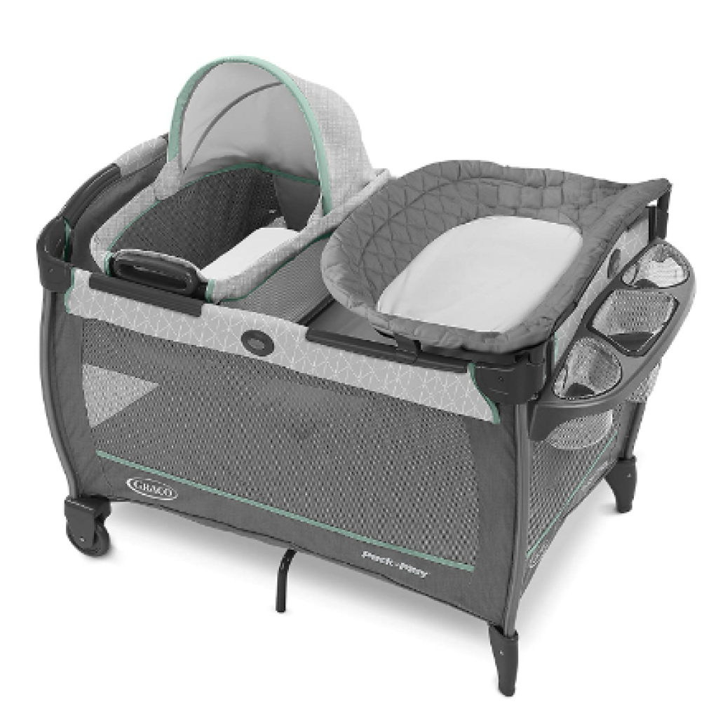 Graco Pack 'n Play Close2Baby Bassinet Playard Features Portable ...